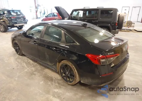 2022 Honda Civic Sport из США, поврежденный, VIN 2HGFE2F51NH501459